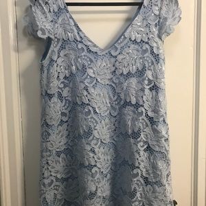 bb dakota jacqueline lace shift dress
